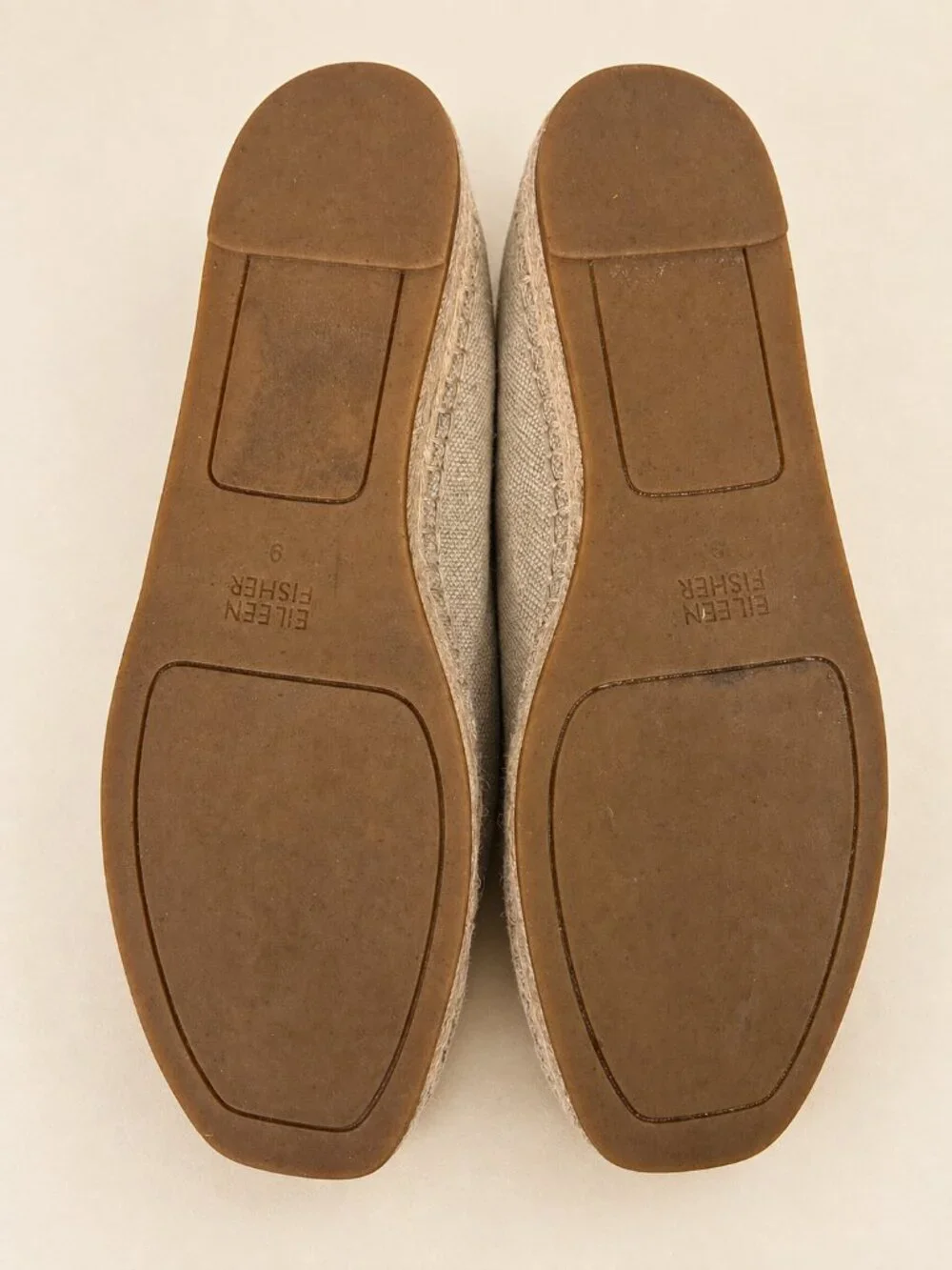 EILEEN FISHER Petals Washed Linen Espadrille Ballet Flats | Garnet Hill | Natura